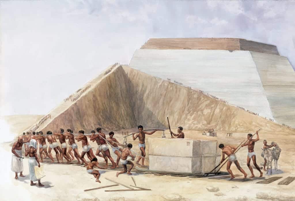 Proses Pembangunan Piramida Mesir